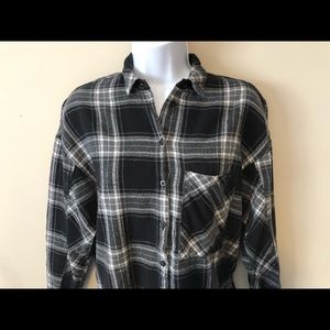 Zara basic flannel